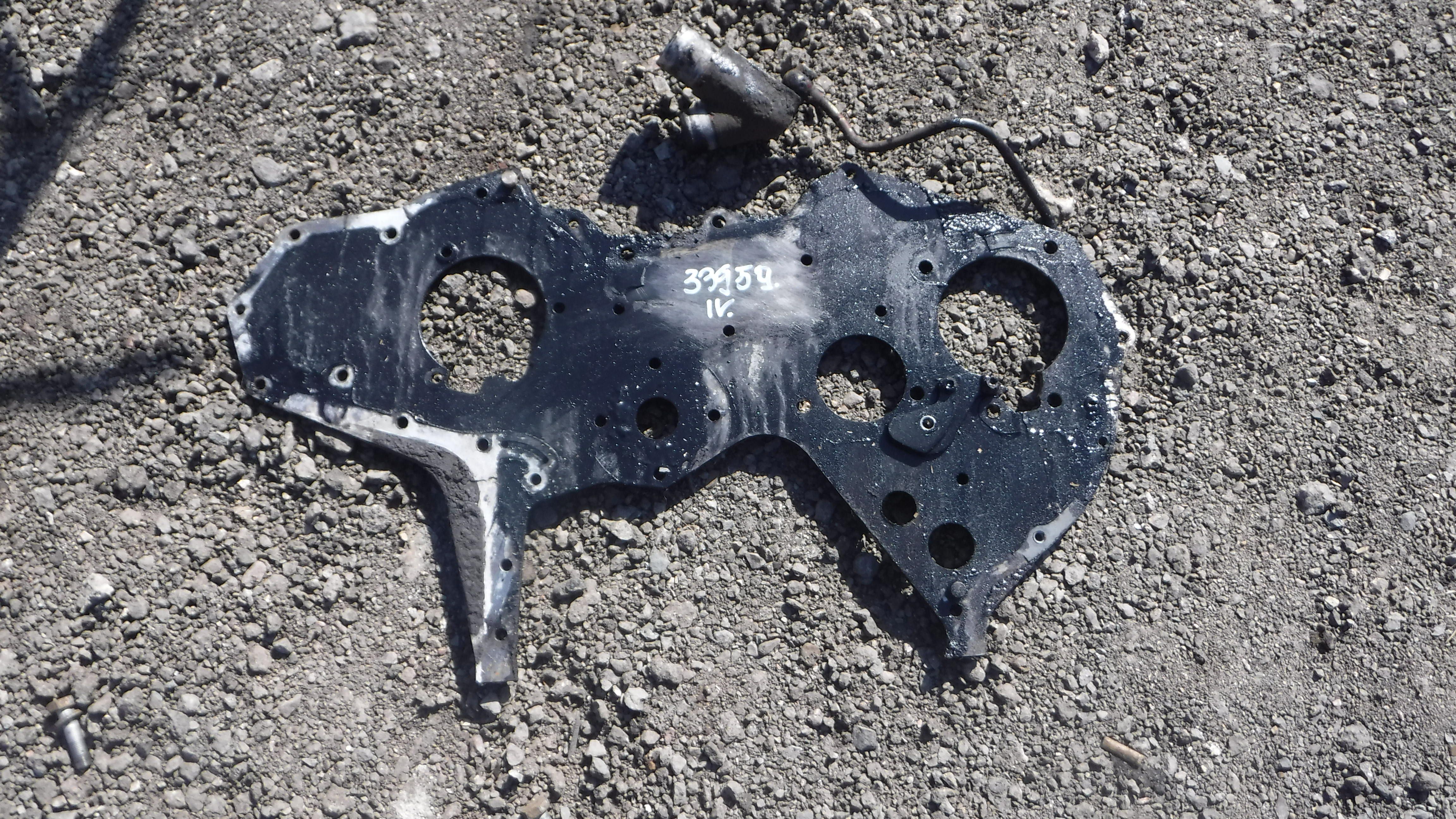 Проставка плита передней крышки двигателя 61318497 iveco евротех магирус 8460 380лс